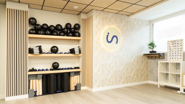 Pilates con luz natural.
